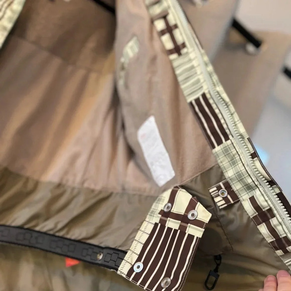 Foursquare Snow Board Outerwear 5K Jacket. Women's Size M. Green and Brown - Picture 8 of 12